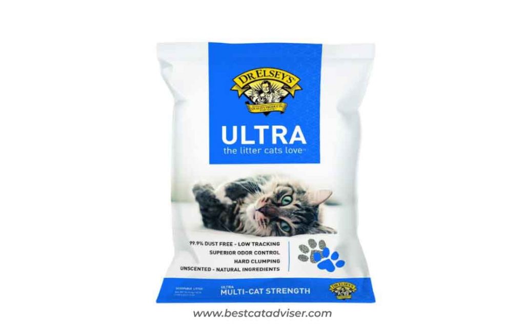 Dr. Elsey's Cat Ultra Premium Cat Litter.