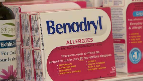 What are the Side Effects of Benadryl
